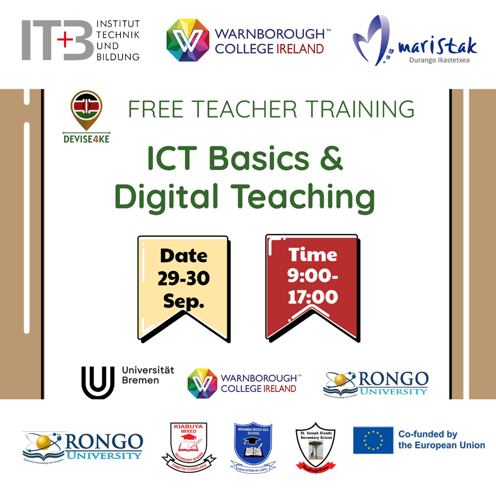 Teacher training in Kenya