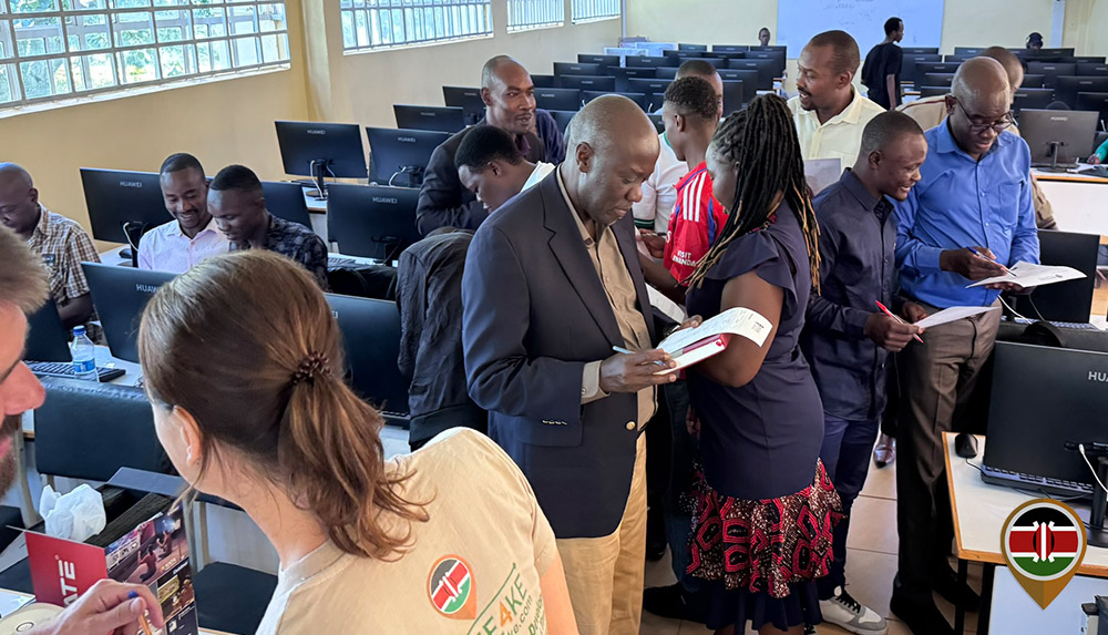 Participants started with an interactive ice-breaker