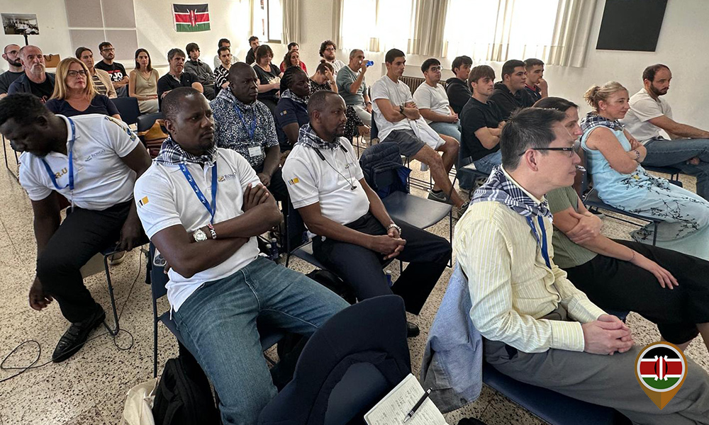 Conference attendees in the room