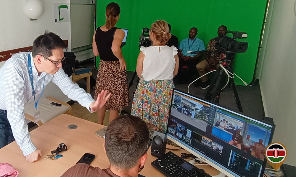 African colleagues recorded videos for dissemination