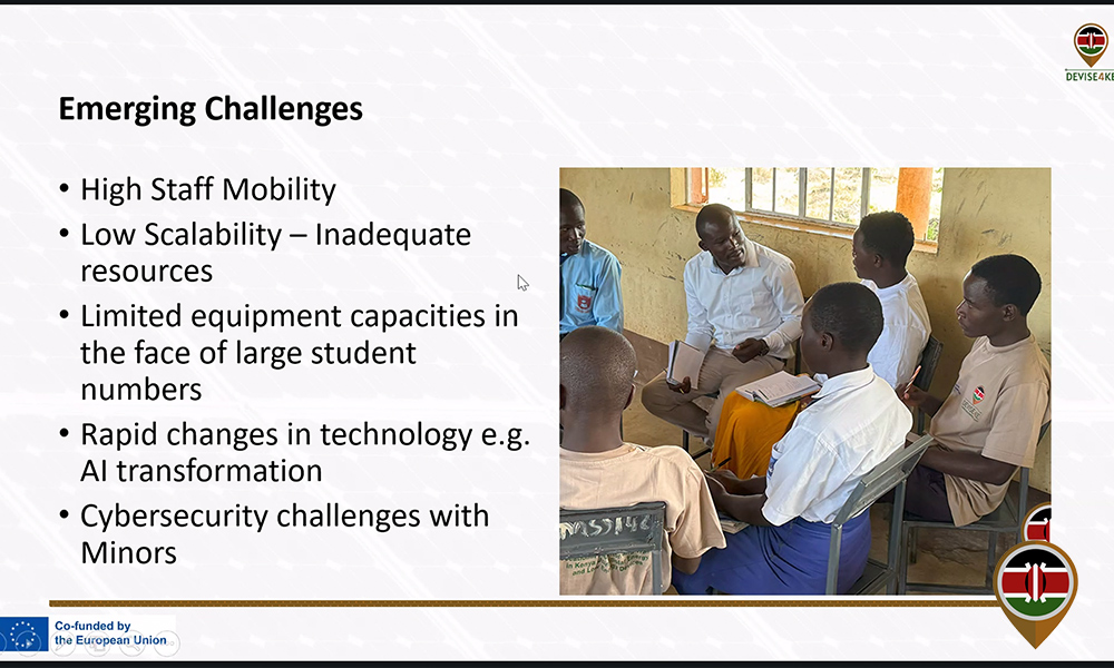 Dr Wycliffe Ogaga from Rongo University presents at EDvance Summit 2026